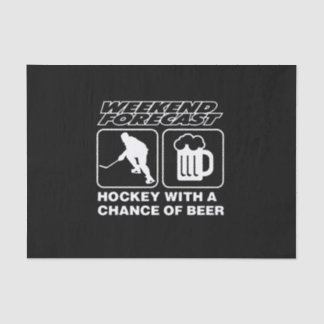 Papel De Seda Hockey Lover | Hóquei Com Possibilidade De Cerveja