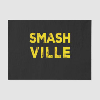 Papel De Seda Hockey Lover | Sou o Fã de Hockey de Smashville