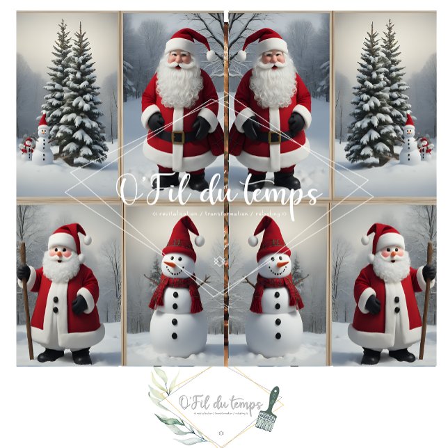 Papel De Seda Holiday classic collection decoupage v2 (Criador carregado)