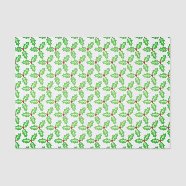 Papel De Seda Holly Red Heart (Frente )