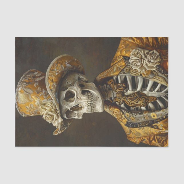 Papel De Seda Homem morto18 (Frente )