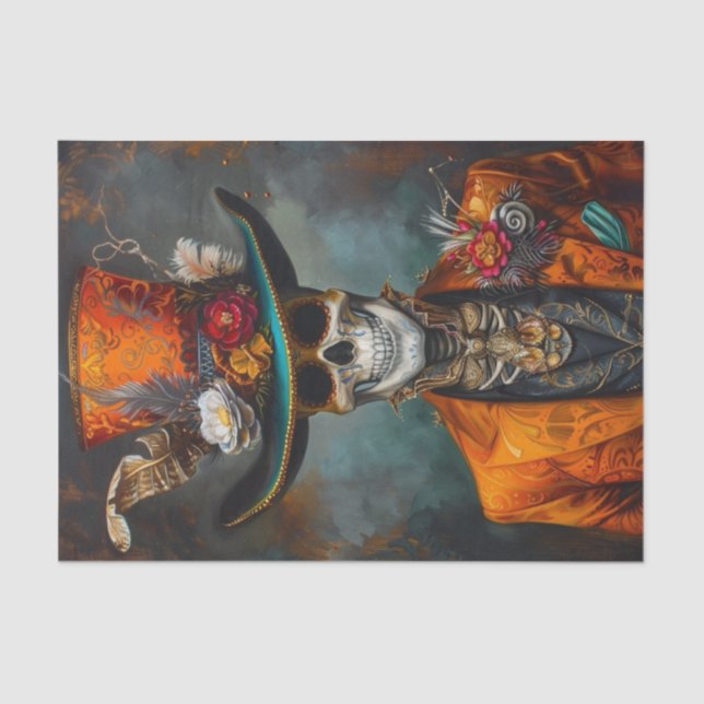 Papel De Seda Homem morto20 (Frente )