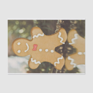 Papel De Seda Homem-pão de Natal