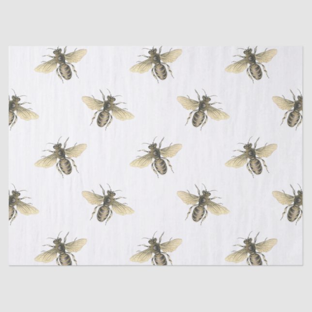 Papel De Seda Honey Bee Series Design 3 (Frente )