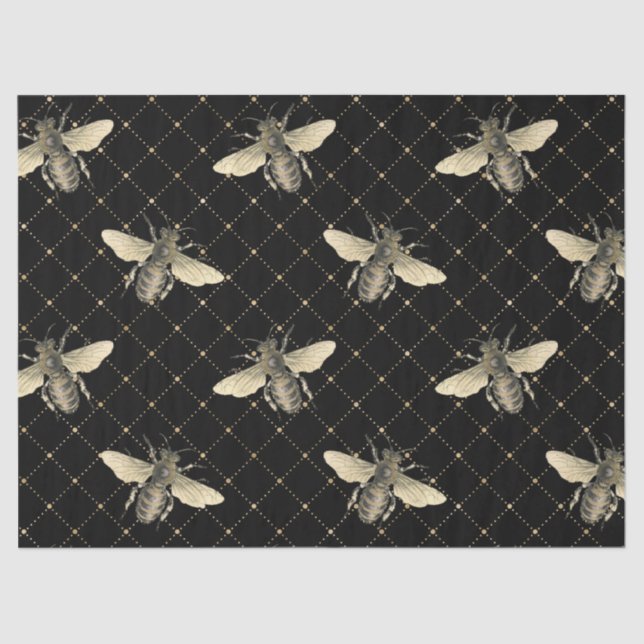 Papel De Seda Honey Bee Series Design 4 (Frente )