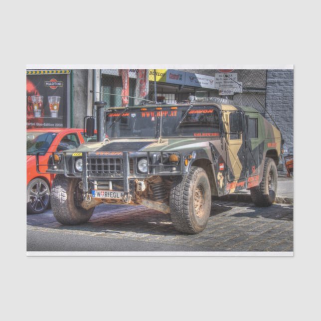 Papel De Seda Hummer H1 (Frente )