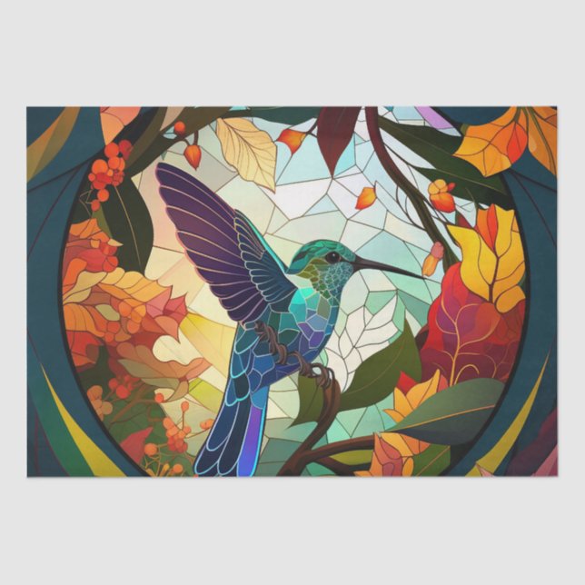 Papel De Seda Humming Bird - Vidro Estreito (Frente )