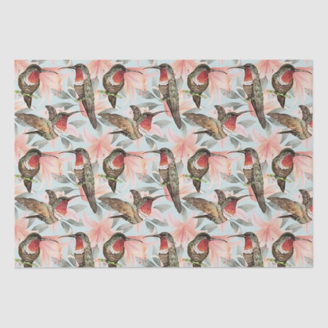 Papel De Seda Hummingbird (Frente )