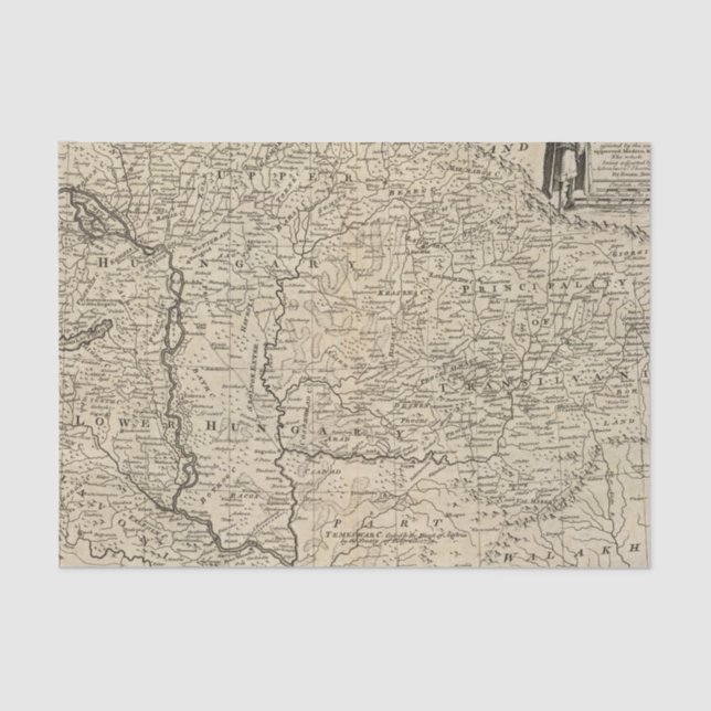 Papel De Seda Hungria e Transilvania 2 (Frente )