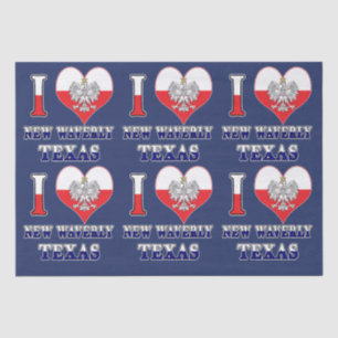 Papel De Seda I Heart Love New Waverly Texas