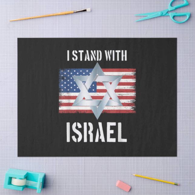 Papel De Seda i stand with israel  (Arte )