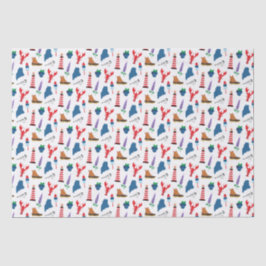 Papel De Seda Ícones Maine