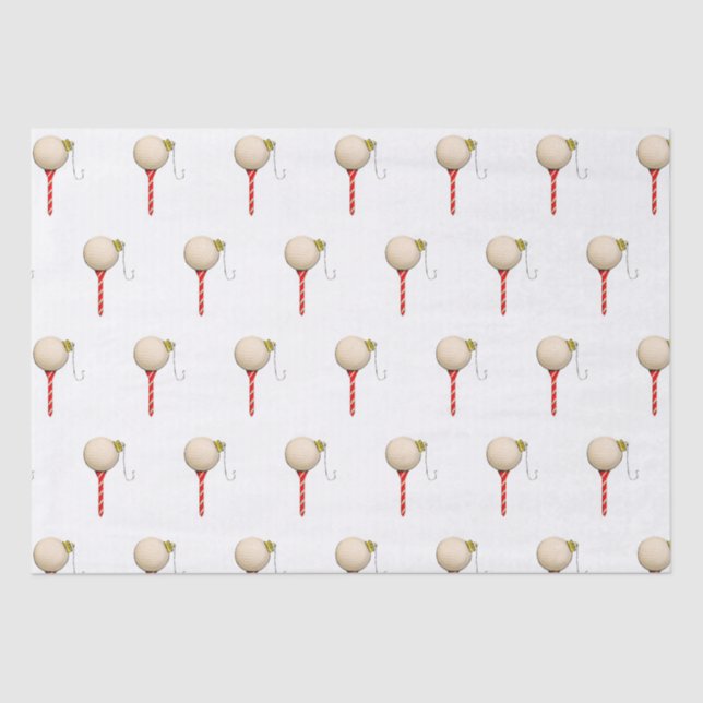 Papel De Seda Ideias de presentes no Golf Holiday (Frente )