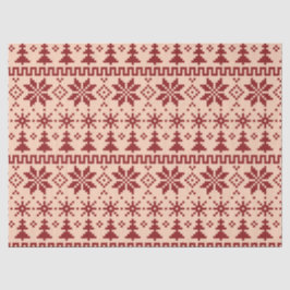 Papel De Seda Ilha da Feira de inverno