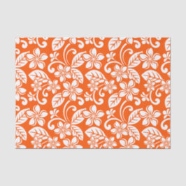 PAPEL DE SEDA ILHA PLUMÉRIA (MUITO LARANJA)