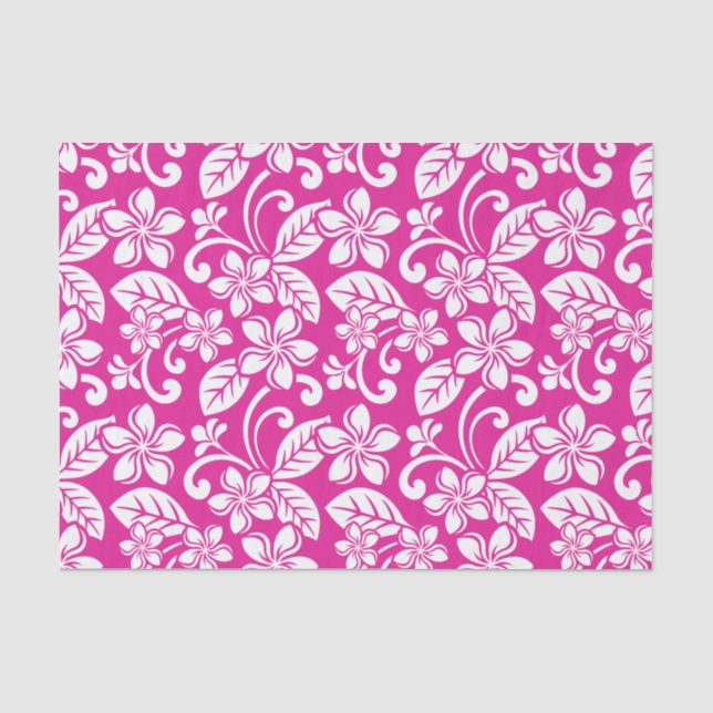 PAPEL DE SEDA ILHA PLUMERIA (PINCO QUENTE) (Frente )