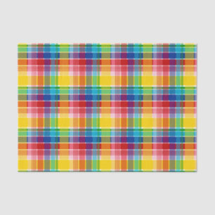 Papel De Seda Ilhas Virgens Americanas Madras