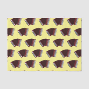 Papel De Seda Ilustração de desenho animado de Accordion