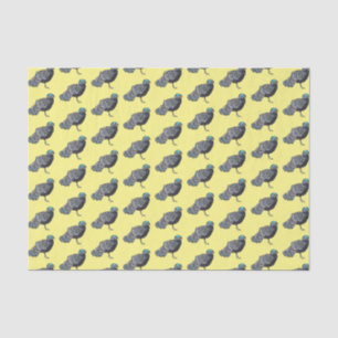 Papel De Seda Ilustração de desenho animado de aves faisão de pa