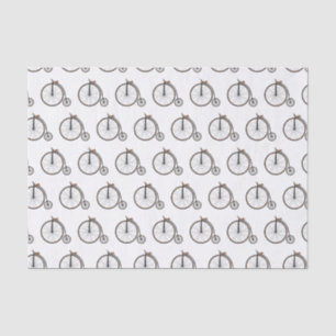 Papel De Seda Ilustração de desenho animado de bicicleta de alta