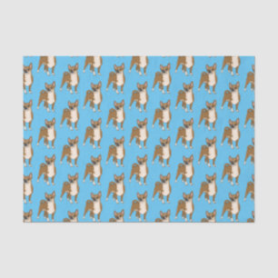 Papel De Seda Ilustração de desenho animado de cachorro Chihuahu
