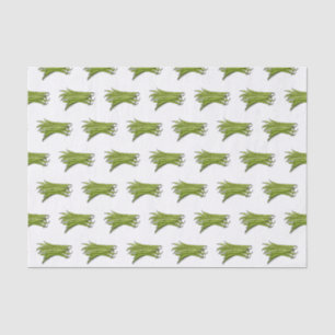 Papel De Seda Ilustração de desenho animado de feijão verde