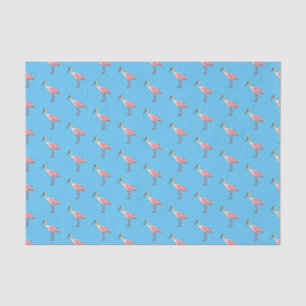 Papel De Seda Ilustração de desenho animado de pássaros