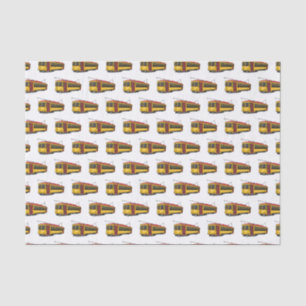 Papel De Seda Ilustração de desenho do carrinho de Mata