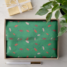 Papel De Seda Ilustração de Natal Desenhada à Mão