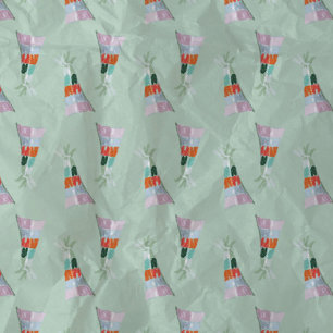 Papel De Seda Ilustração do Chapéu do Partido Verde da Casa da M