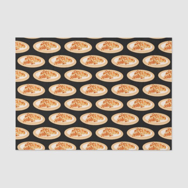 Papel De Seda Imagem croissant (Frente )