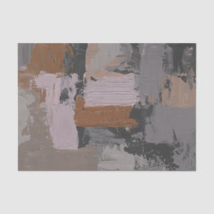 Papel De Seda Impasto Abstrato I