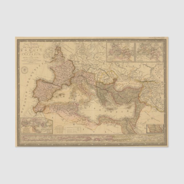 Papel De Seda Império romano 2 (Frente )