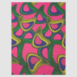 Papel De Seda Impressão Africana