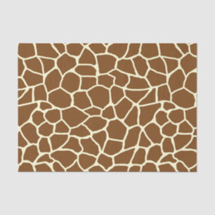 Papel De Seda Impressão animal do teste padrão selvagem do