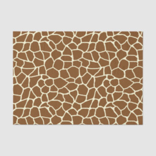 Papel De Seda Impressão animal do teste padrão selvagem do