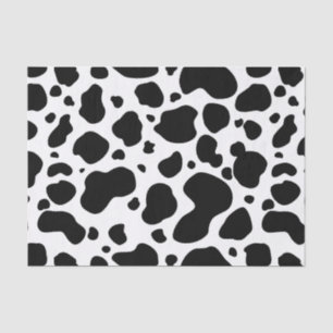 Papel De Seda Impressão animal preto e branco do teste padrão