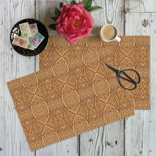 Papel De Seda Impressão de Fibra de Juta Natural Hessiana - Arra (Criador carregado)