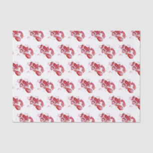 Papel De Seda Impressão de lavagante
