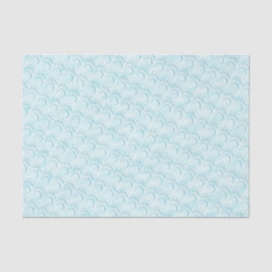 Papel De Seda Impressão de Pata de Urso Polar