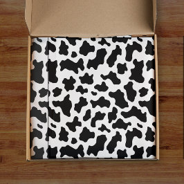 Papel De Seda Impressão de Vaca Cowgirl Festa de Animais da Faze