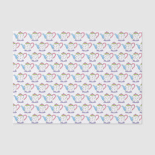 Papel De Seda Impressão do Bolinhas do chá Pote do chá da do ch