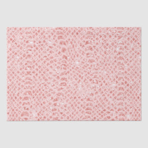 Papel De Seda Impressão em animais de Cobra da pele cor-de-rosa