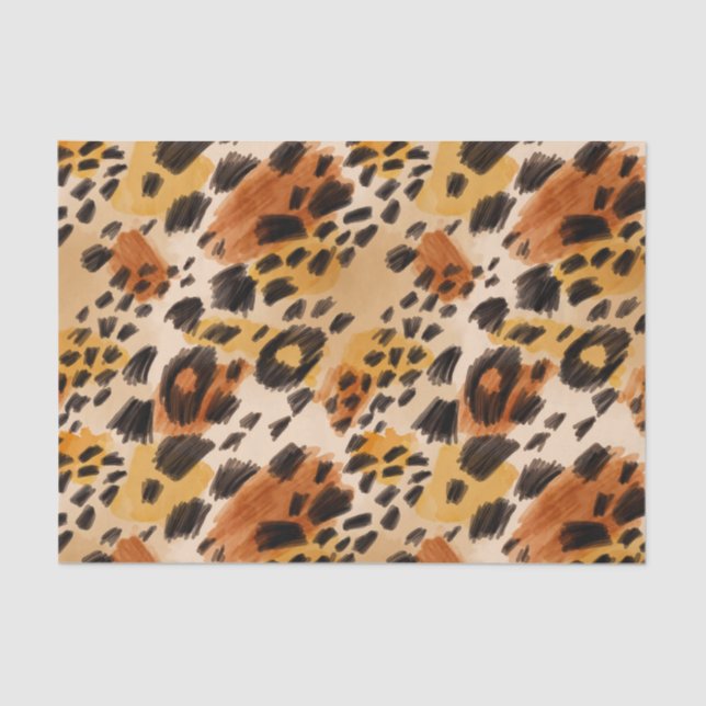 Papel De Seda Impressão em animais de gatos grandes (Frente )