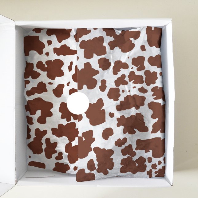 Papel De Seda Impressão em animais de textura branca castanha mo (Criador carregado)