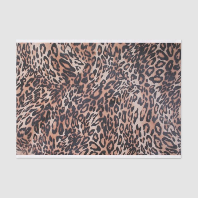Papel De Seda Impressão Leopardo (Frente )