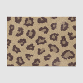 Papel De Seda Impressão Leopardo