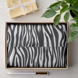 Papel De Seda Impressão Zebra, Banhas Zebra, Preto E Branco