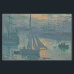 Papel De Seda Impressionante Marinho Monet Sunrise<br><div class="desc">A pintura de Claude Monet Sunrise (Marine) é uma famosa pintura do impressionista francês Claude Monet pintada em 1872. Sunrise (Marine) foi pintada no ar da pleina,  ou "ao ar livre",  e mostra seus traços informais e espontâneos.</div>
