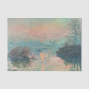 Papel De Seda Impressionismo das Belas Artes do Monet Sunset